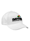 Daytona White Corduroy Hat - Angled Right Side View