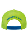 Daytona Neon Yellow Hat - Back View