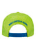 Daytona Neon Yellow Hat - Back View