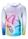 Daytona International Speedway Long Sleeve Sublimated Hoodie - Back View