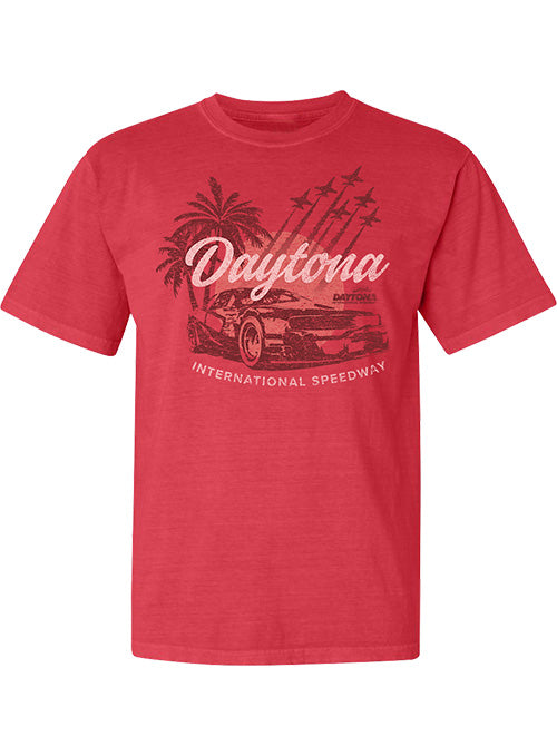 Daytona International Speedway Comfort Colors Flyover T-Shirt - Front View