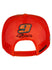 Chase Elliott Hooters Rope Hat in Red - Back View