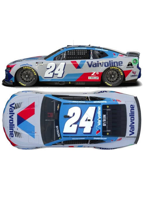 2024 William Byron Valvoline 1:24 Diecast