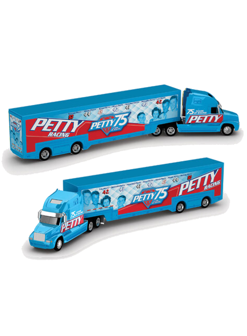 Richard Petty 1:64 75th Anniversary Hauler Diecast