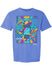 Homestead-Miami Speedway Art Deco T-Shirt - Front View