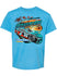 Youth Homestead Beach Car T-Shirt - Front View