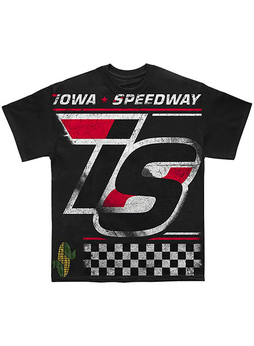 Iowa Speedway Allover Print T-Shirt - Front View