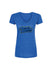 Ladies Kansas Speedway Tailsweep T-Shirt in Blue - Front View