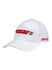 Ladies Martinsville White Slouch Hat - Angled Left Side View