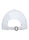 Ladies Martinsville White Slouch Hat - Back View