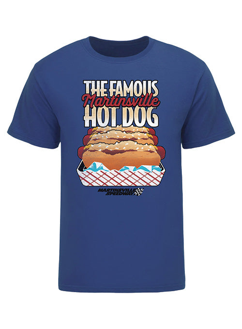 Martinsville Speedway Famous Hot Dog T-Shirt - Front View