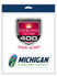 2024 Michigan Firekeeper Casino 400 2 Pack Decal