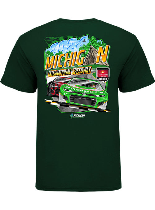 2024 Firekeepers Casino 400 Event T-Shirt - Back View