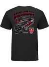2024 Firekeepers Casino 400 Ghost Car T-Shirt in Black - Back View