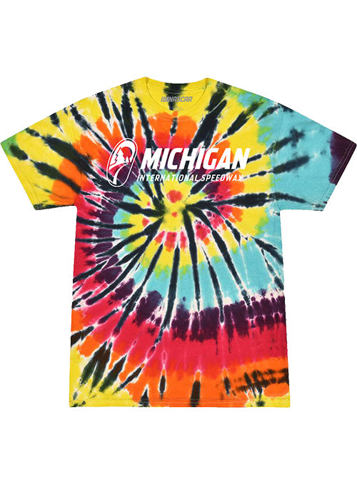 Michigan International Speedway Tie-Dye Shirt - Front View