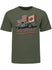 Michigan Speedway Patriotic T-Shirt - Front View