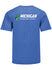 Michigan International Speedway Logo Drop T-Shirt in Blue - Back View