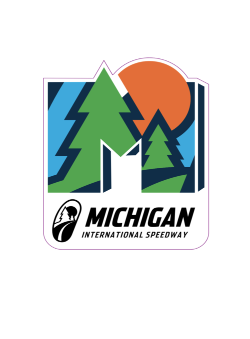 Michigan International Speedway PVC Magnet