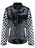 Ladies NASCAR Satin Jacket - Front View