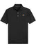 NASCAR Johnnie-O Birdie Polo in Black - Front View