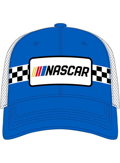 NASCAR Checkered Patch Hat -  Front View