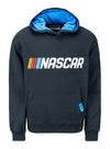 NASCAR Logo Black Hooded Sweatshirt - Front View