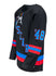 NASCAR Hockey Jersey - Black - Angled Left Side View