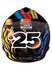 2025 NASCAR Mini Size Replica Helmet - Back View