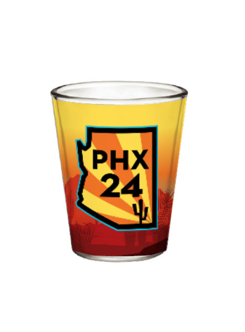 2024 Championship Weekend Shot Glass