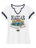 Ladies Championship Weekend Mountain Car T-Shirt - Front View