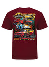 2024 Championship Weekend Quad Header T-Shirt - Back View