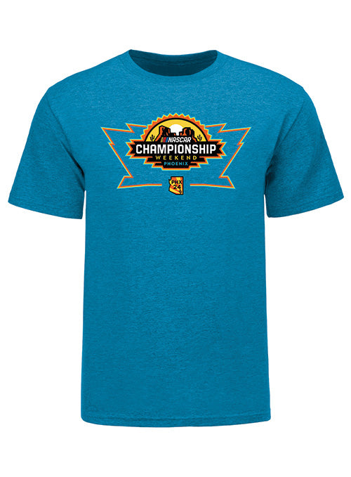 2024 Championship Weekend Logo Drop T-Shirt - Front view