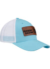 Ladies Phoenix Leather Patch Hat - Angled right Side View