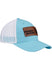 Ladies Phoenix Leather Patch Hat - Angled right Side View