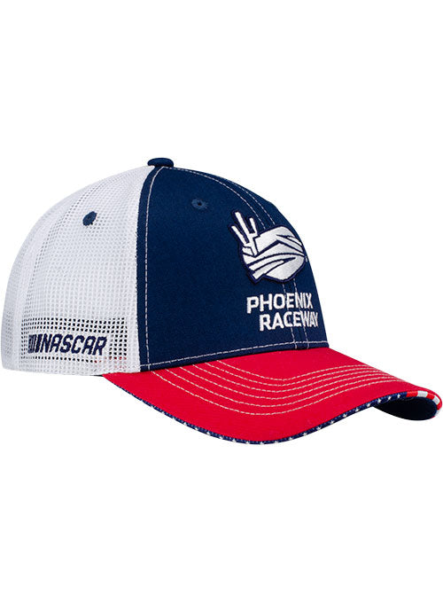 Phoenix American Flag Bill Hat - Angled Right Side View