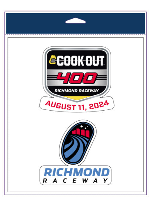 2024 Cookout 400 2 Pack Decal