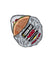 2024 Cookout 400 Layered Hamburger Hatpin