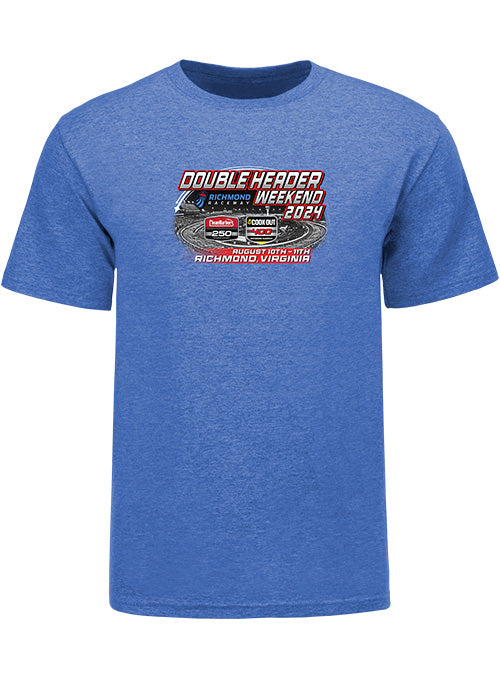 2024 Richmond Double Header Weekend T-Shirt - Front View