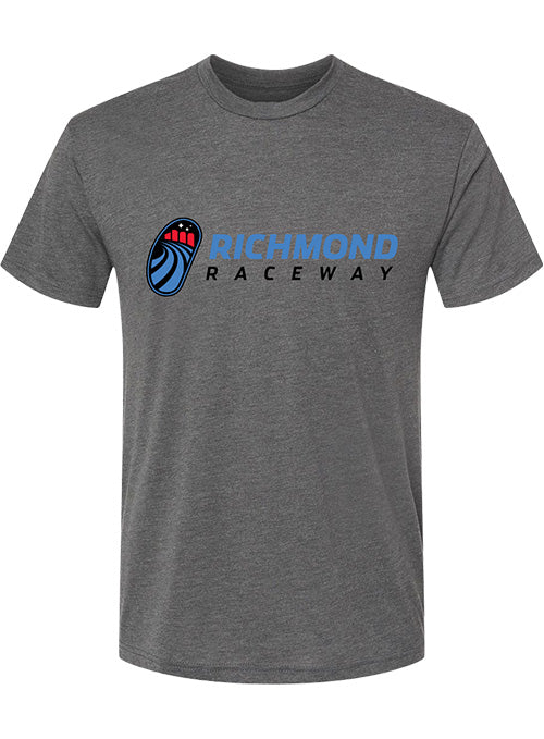 Richmond Raceway Logo Drop Tri-Blend T-Shirt - Front View