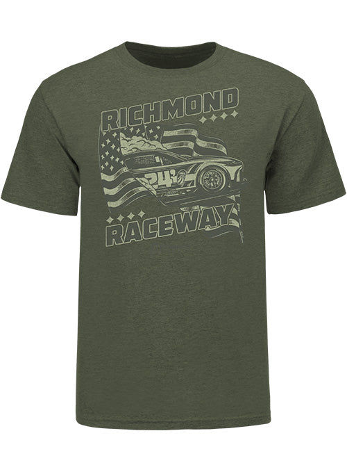 Richmond Raceway Americana T-Shirt - Front View