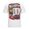 2024 Yellawood 500 Starting Line-up T-Shirt - Back View