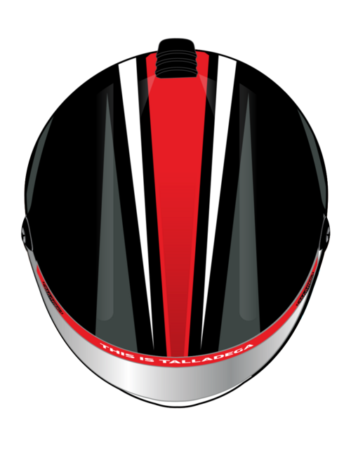 2024 Talladega Superspeedway Mini Size Replica Helmet