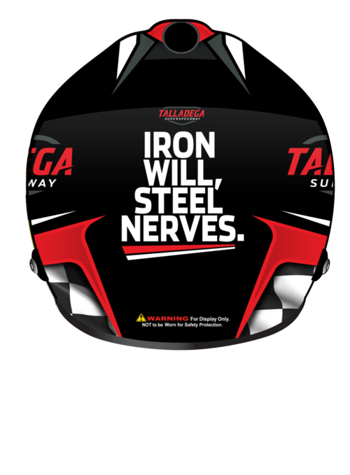 2024 Talladega Superspeedway Mini Size Replica Helmet