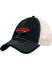 Talladega Distressed Charcoal Mesh Hat - Angled Left Side View