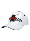 Talladega Checkered Finish Line Hat - Angled Left Side View