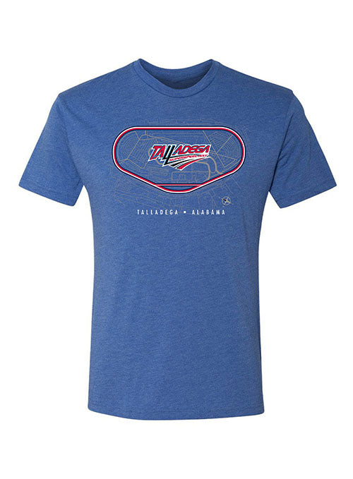 Talladega Superspeedway Track Outline T-shirt 