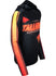 Talladega Long Sleeve Sublimated Hoodie - Angled Right Side View