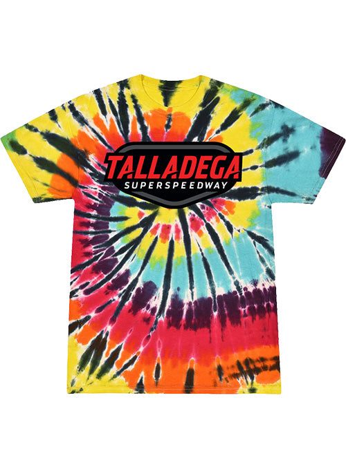 Talladega Tie-Dye Logo Drop T-Shirt - Front View