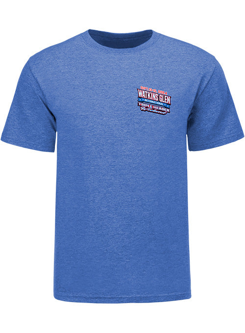 2024 Watkins Glen Triple Header T-Shirt - Front View