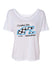 Ladies Watkins Glen International Track Outline T-Shirt in White - Front View
